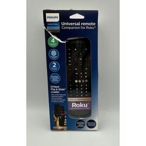 Philips Elite Plus 4 Device Universal Remote Companion to‎ Roku Cradle SRP2024R